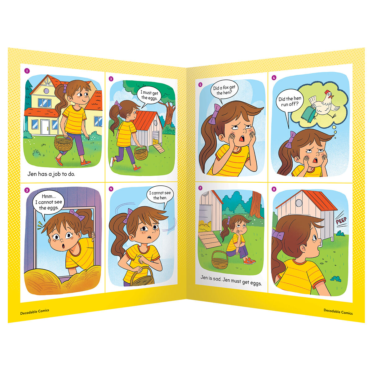 Thumbnail 3Decodable Comics: 20 Fun-to-Read Comics for Building Kids' Phonics Skills (Multiple Copy Set)