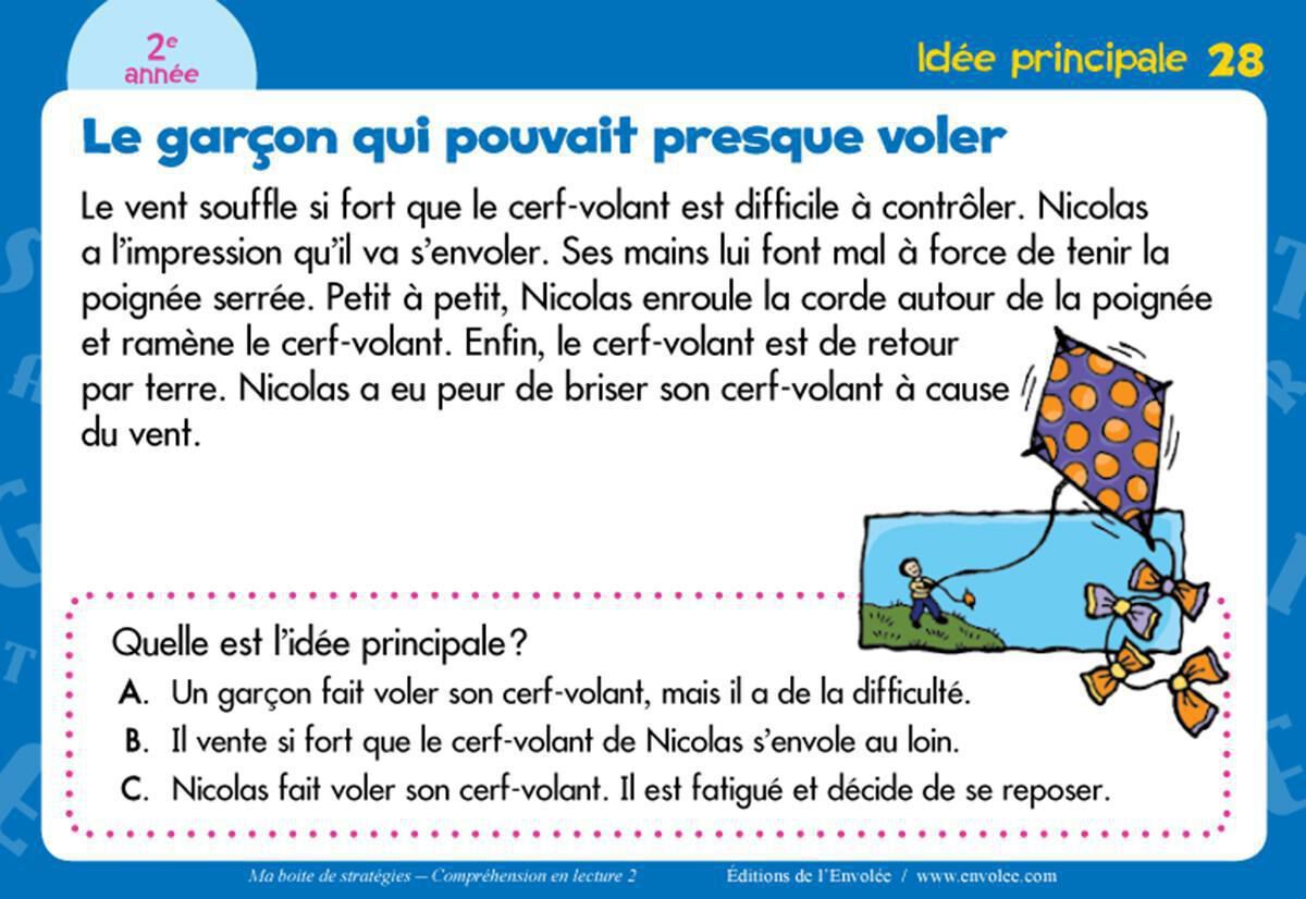 Thumbnail 3Ma bo&icirc;te de strat&eacute;gies : Compr&eacute;hension en lecture 2