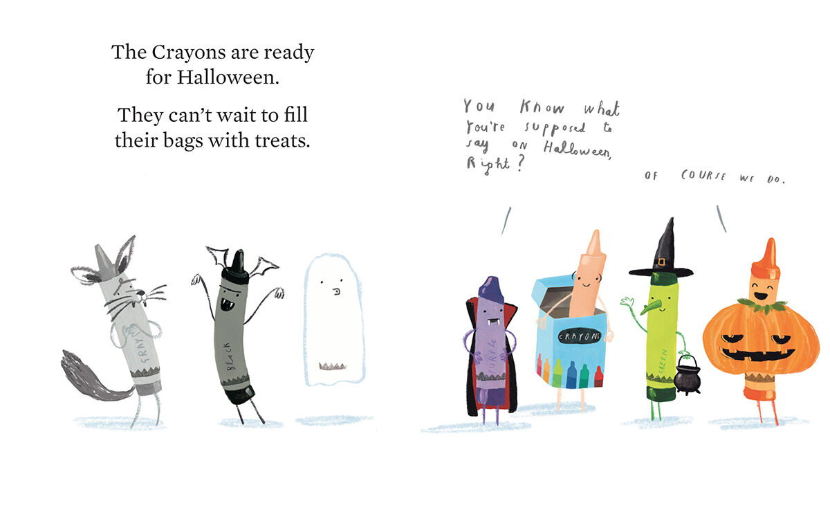 Thumbnail 2 The Crayons Trick or Treat 