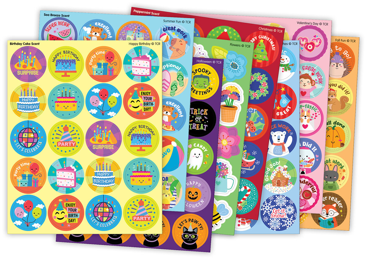 Thumbnail 2Seasons & Holidays Smelly Stickers