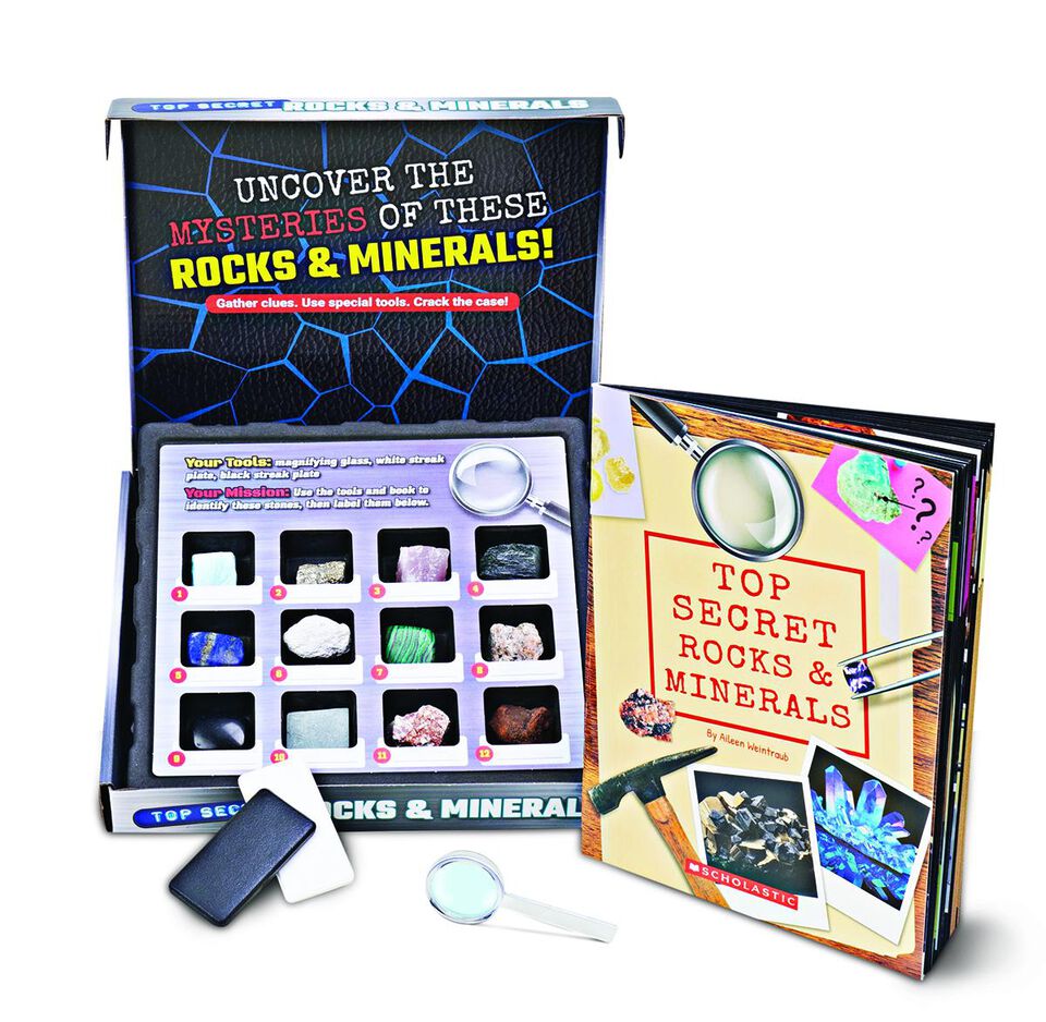Top Secret Rocks and Minerals | Scholastic Canada Book Clubs