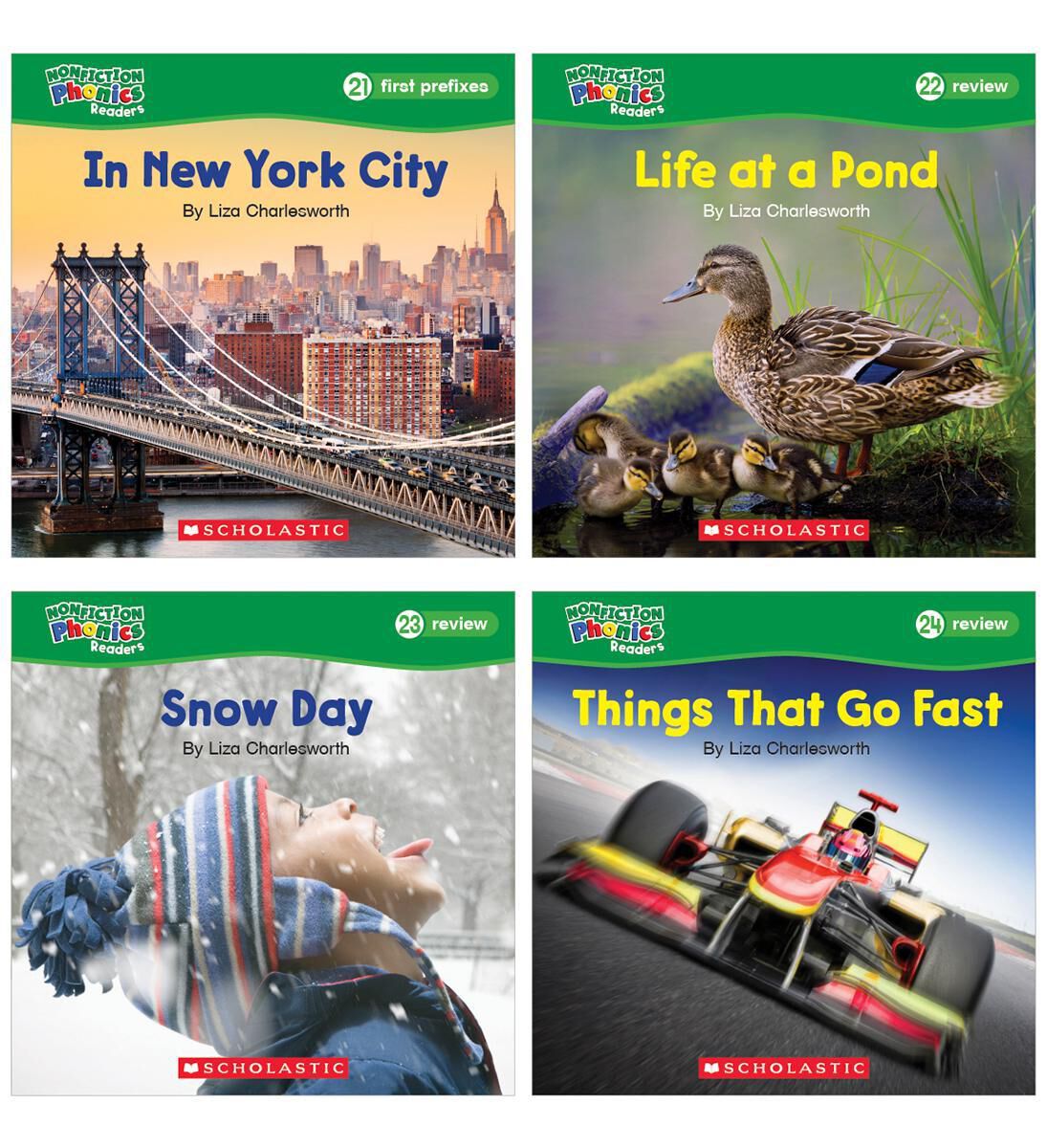 Nonfiction Phonics Readers SET 3: R-Control, Variant Vowels