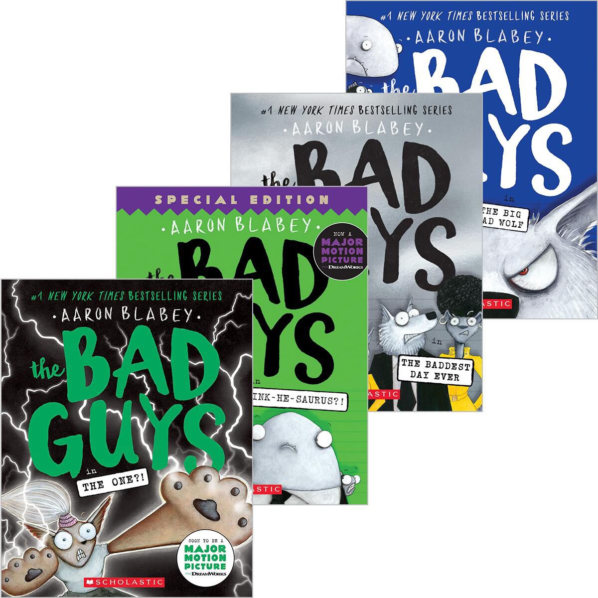  Bad Guys #7-#12 Pack 