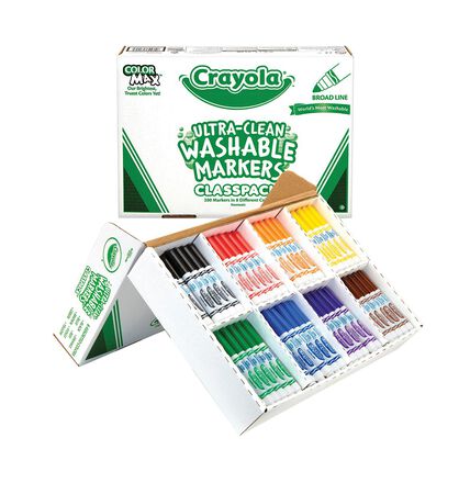  Crayola® Washable Marker Classpack 