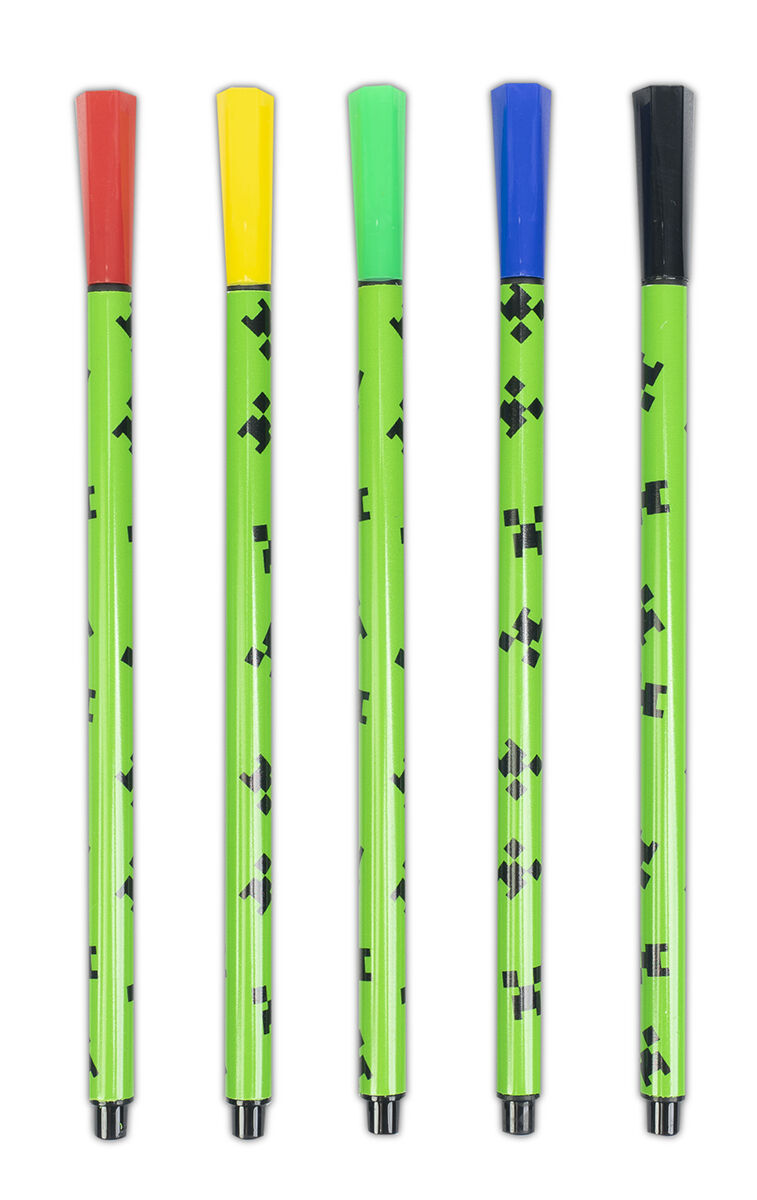 Thumbnail 3 Minecraft? Coloring Set with Markers 