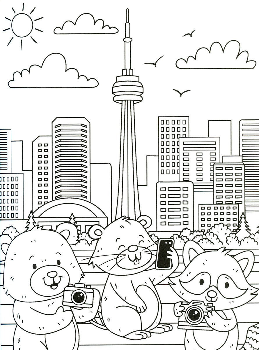Thumbnail 2Cutie Colouring: Canada Cuties
