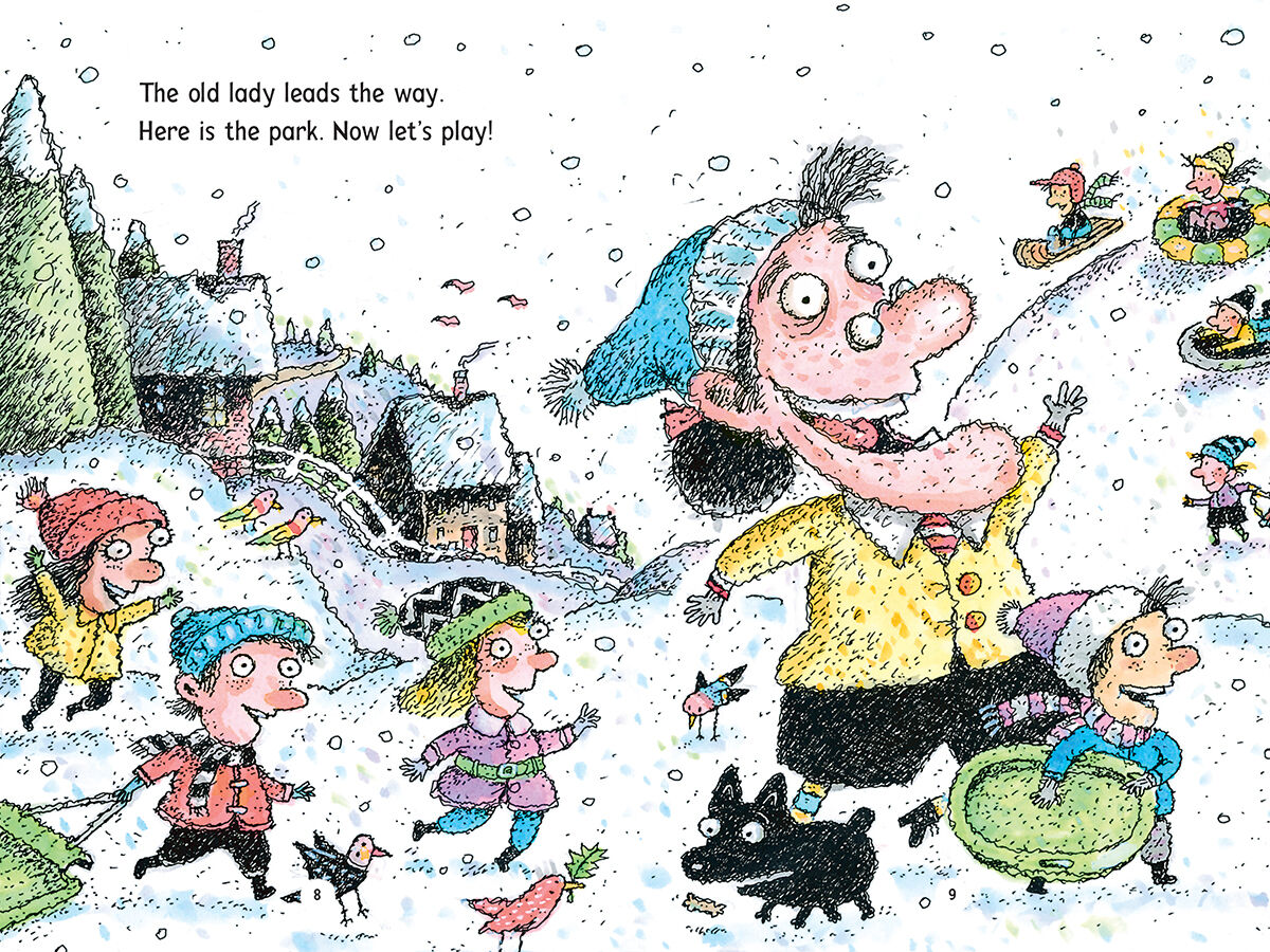 Thumbnail 4There Was an Old Lady Who Built a Snowman!