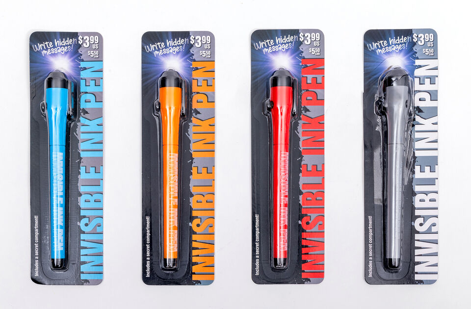 Invincible Ink Design Invisible Ink Pen | Scholastic Canada Book Clubs