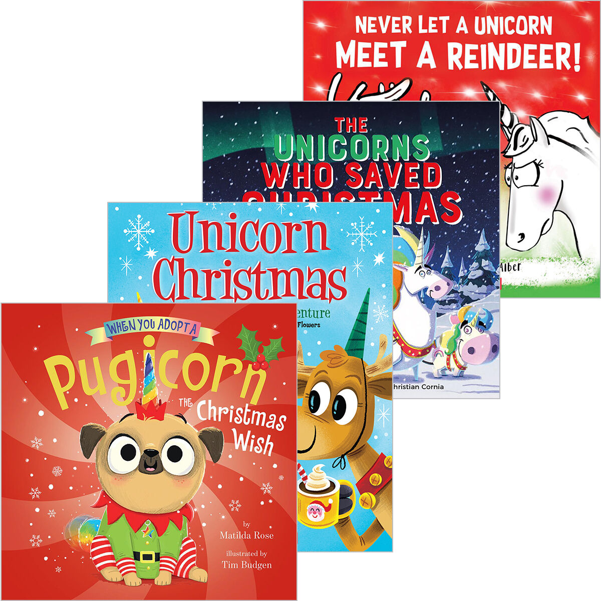 Unicorn Holiday 4-Pack