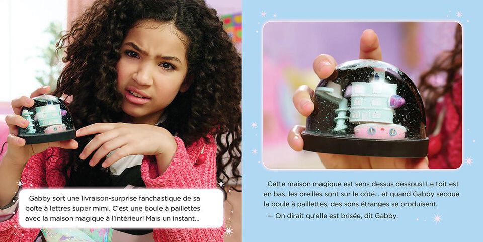 Gabby Et La Maison Magique: La Boule À Paillettes (French Edition