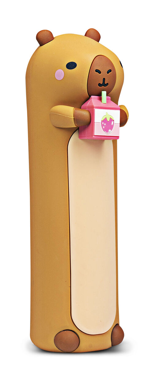  Chibi Capybara: Silicone Stationery Set 