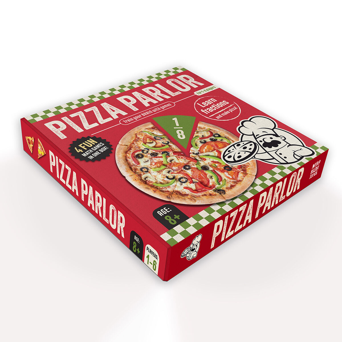 Pizza Parlor Fractions Game