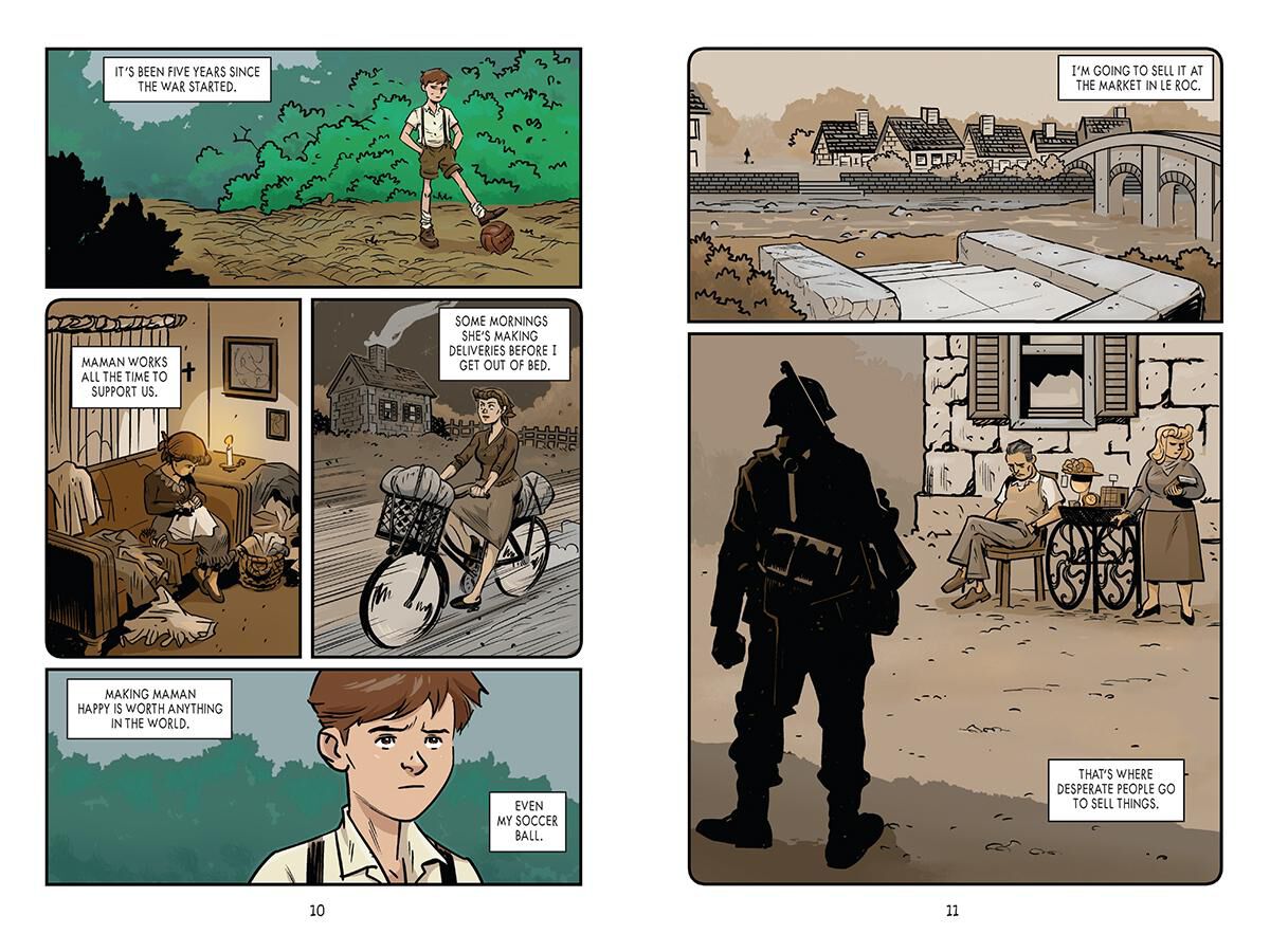 Thumbnail 3 The Graphic Novel #9: I Survived the Battle of D-Day, 1944 