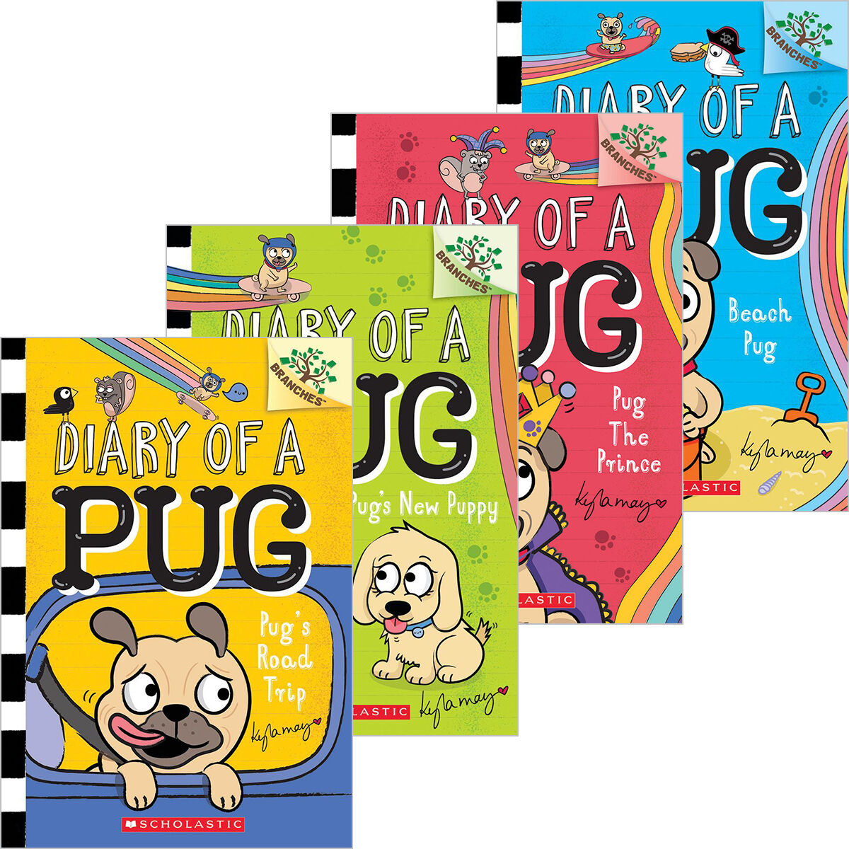 Diary of a Pug #7-#12 Pack