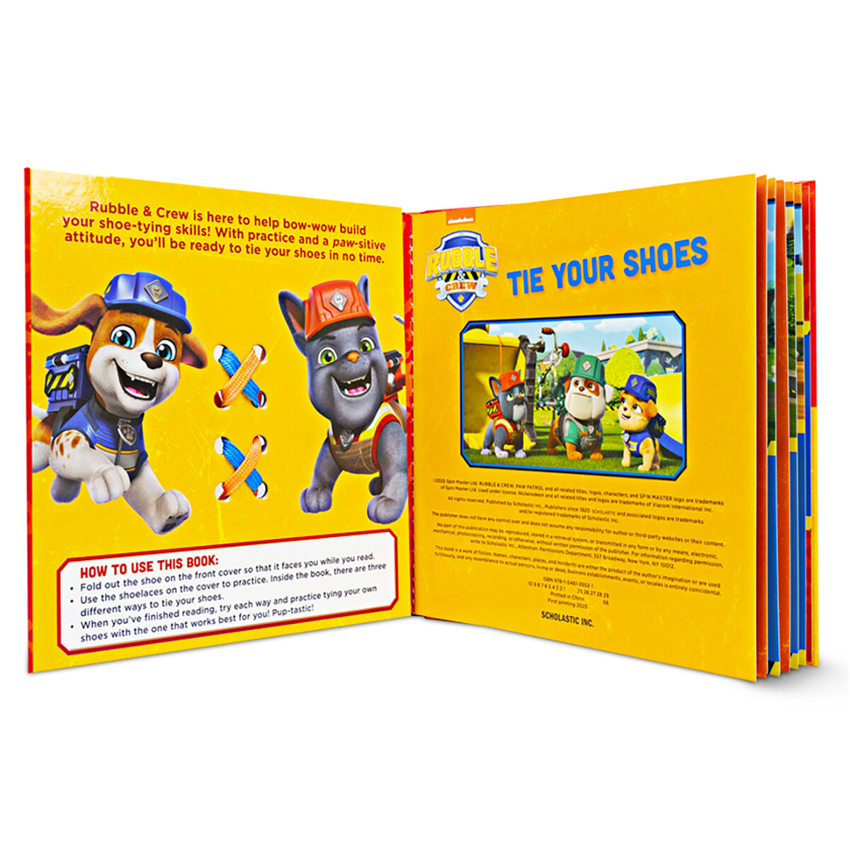Thumbnail 3PAW Patrol: Rubble & Crew: Tie Your Shoes