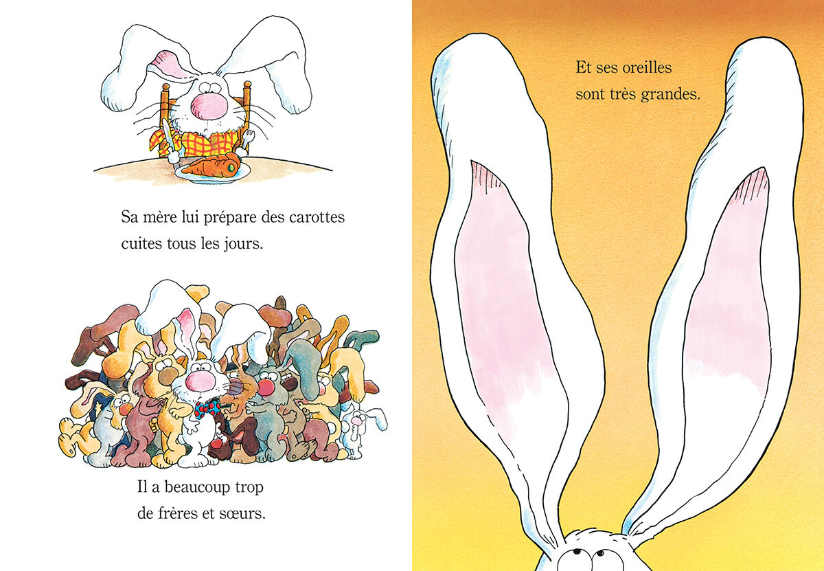 Thumbnail 2Pas facile d'&ecirc;tre un lapin!