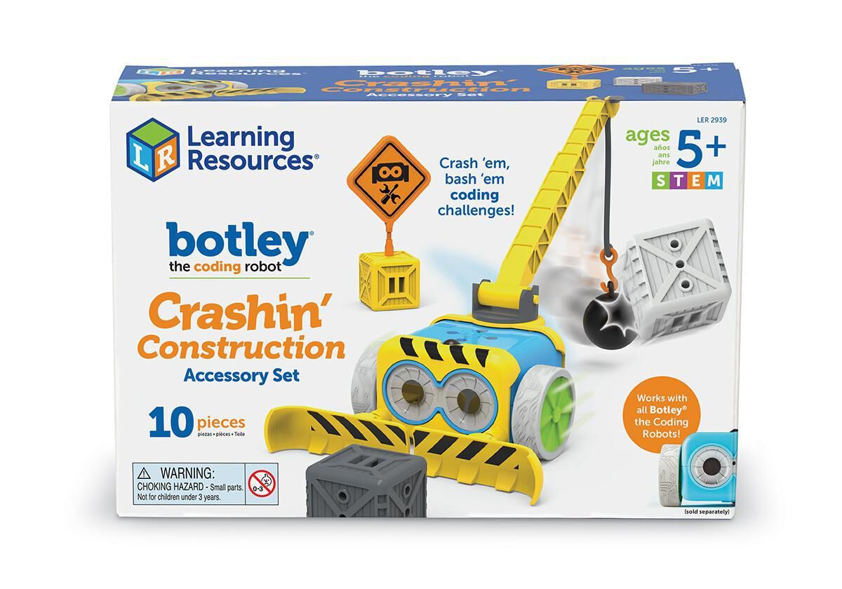 Botley&reg; the Coding Robot Crashin' Construction Accessory Set