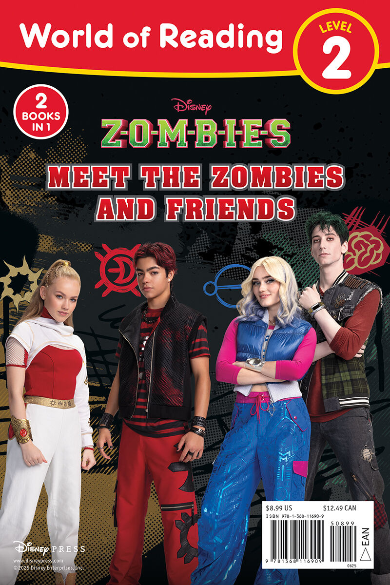 Thumbnail 2 Disney Descendants/ZOMBIES Flipbook Easy Reader 