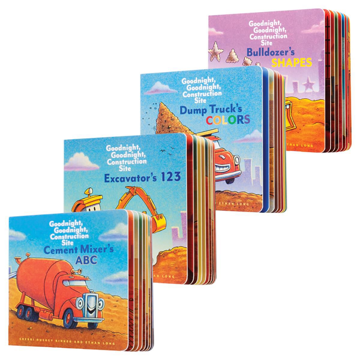 Goodnight, Goodnight, Construction Site Concepts 4-Pack