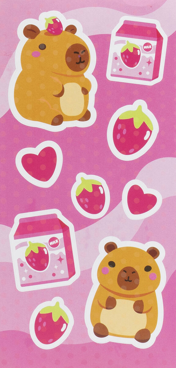 Thumbnail 6Chibi Capybara: Silicone Stationery Set