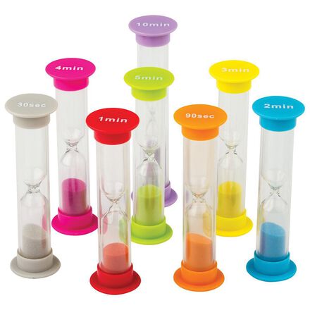 Sand Timers Combo 8-Pack   Sand Timers Combo 8-Pack
