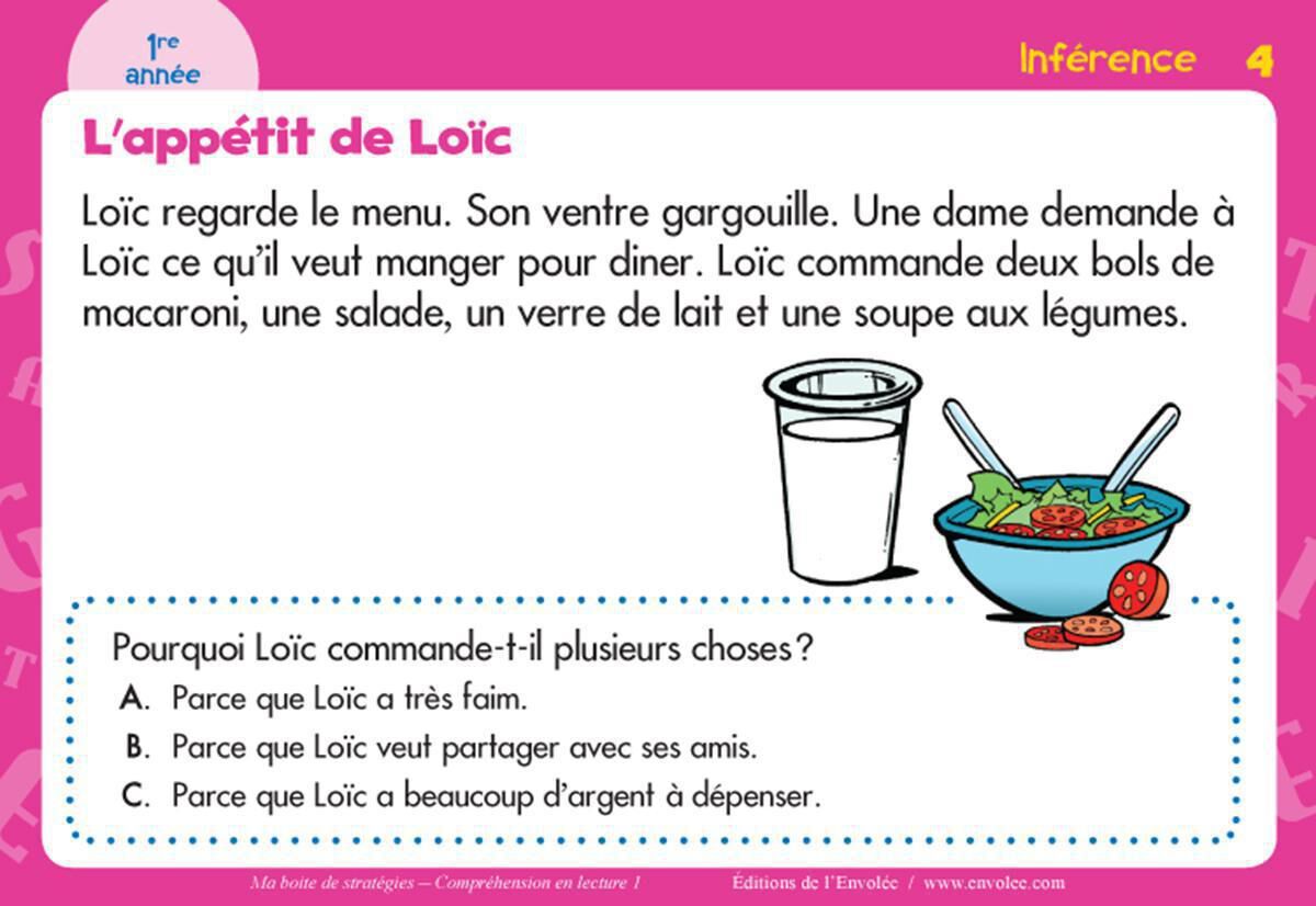 Thumbnail 4Ma bo&icirc;te de strat&eacute;gies : Compr&eacute;hension en lecture 1