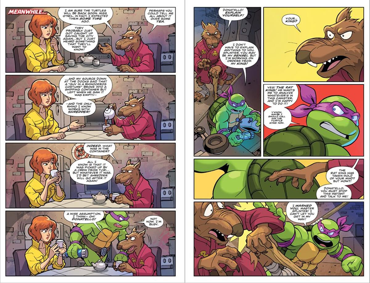 Thumbnail 2 Teenage Mutant Ninja Turtles: Saturday Morning Adventures, Vol. 2 