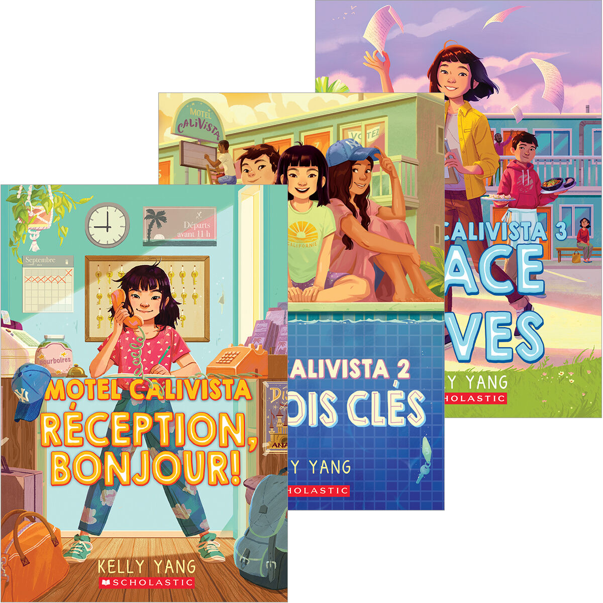  Collection Motel Calivista - 3 livres 