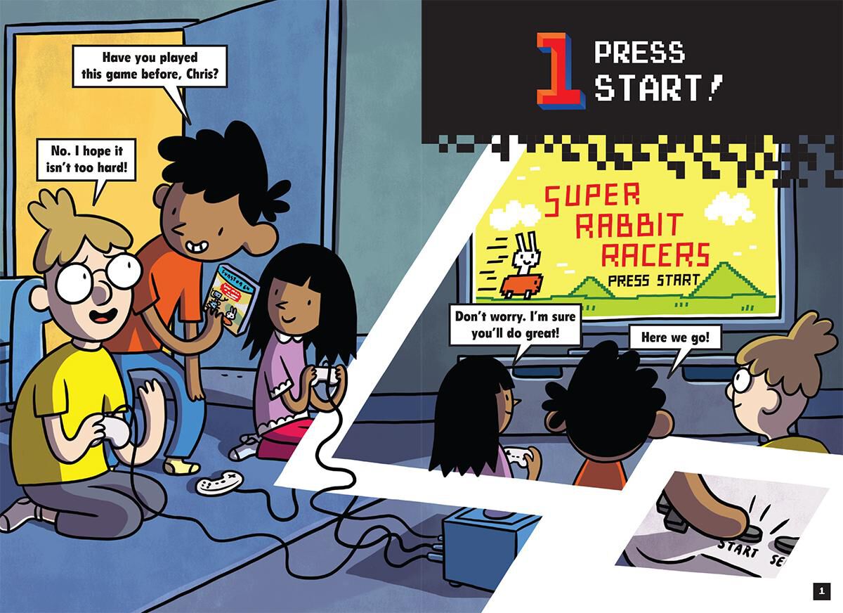 Thumbnail 7 Press Start #1-#4 Library-Bound Pack 