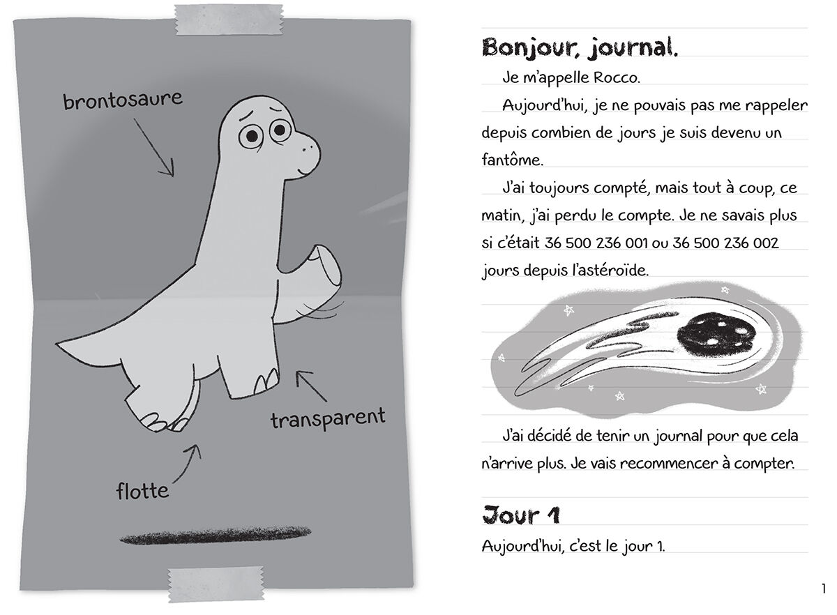 Thumbnail 2Journal de bord d'un dino-fant&ocirc;me : No 1 - L'affaire est ketchup!