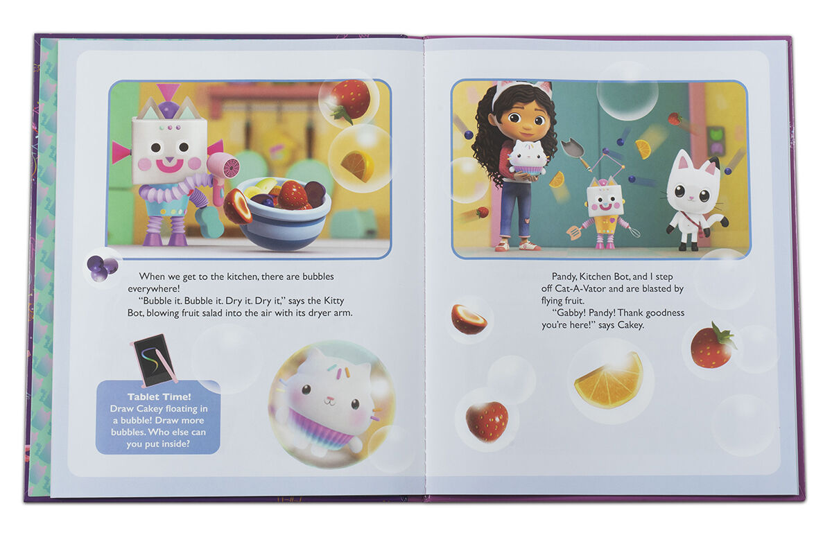 Thumbnail 3 Gabby?s Dollhouse: Let?s Create! A Read &amp; Draw Storybook with LCD Screen 