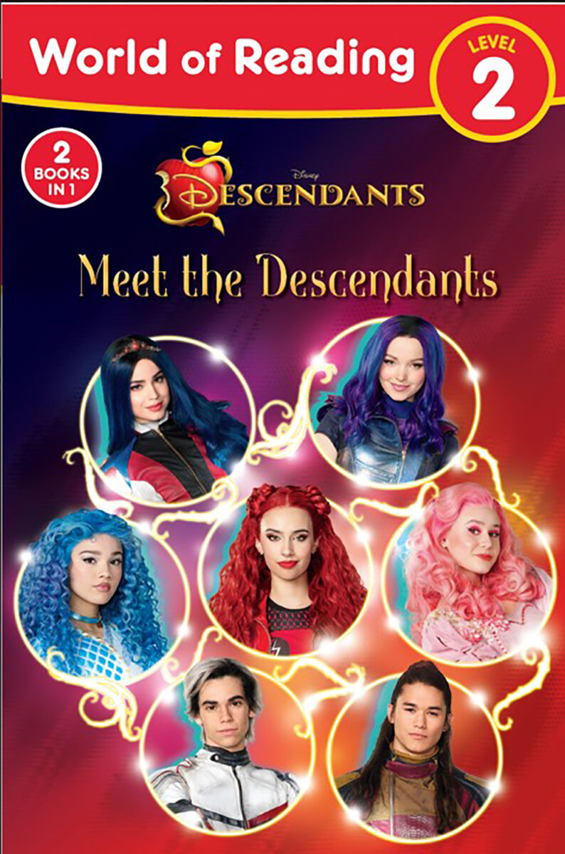  Disney Descendants/ZOMBIES Flipbook Easy Reader 