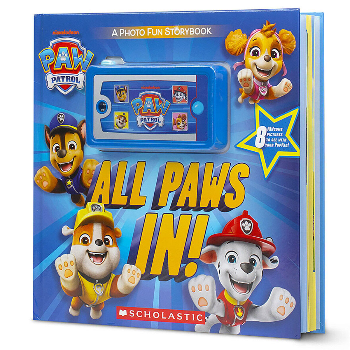 PAW Patrol&trade;: All Paws In! A Photo Fun Storybook with Viewfinder Phone