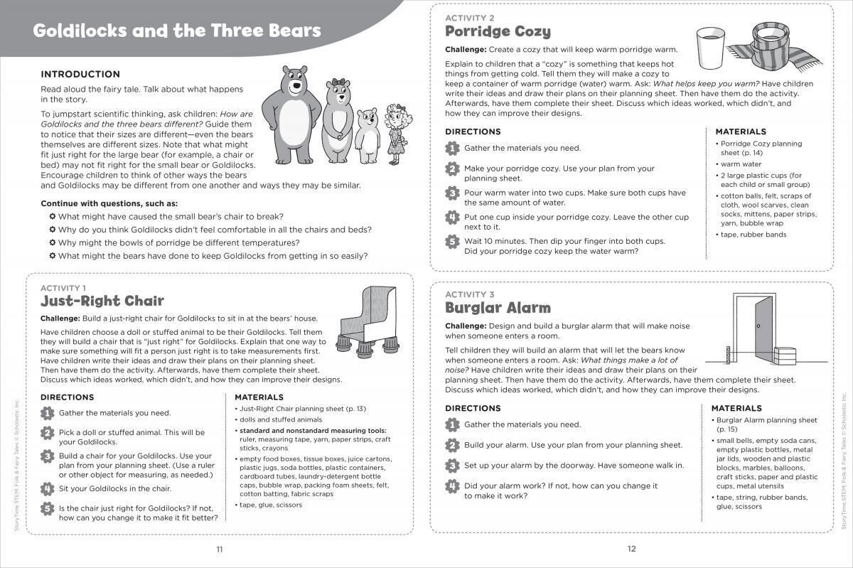 Thumbnail 3 StoryTime STEM: Folk &amp; Fairy Tales 10 Favorite Stories with Hands-On Investigations 