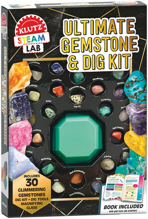  Klutz STEAM Lab: Ultimate Gemstone &amp; Dig Kit 