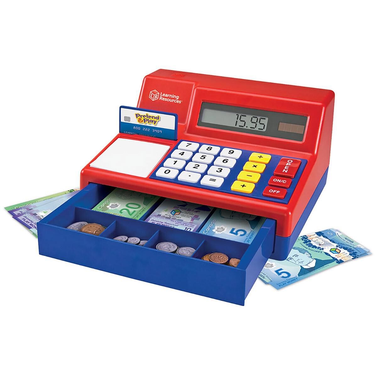 Thumbnail 2Caisse enregistreuse avec calculatrice solaire