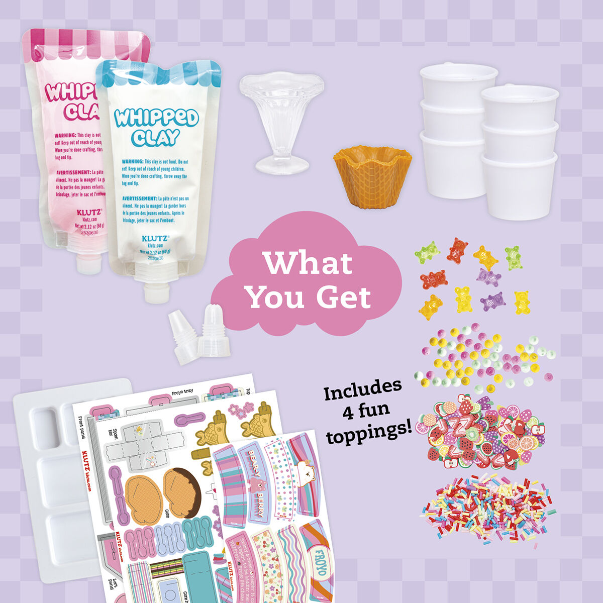 Thumbnail 2 Klutz: Whipped Clay Froyo Shop 