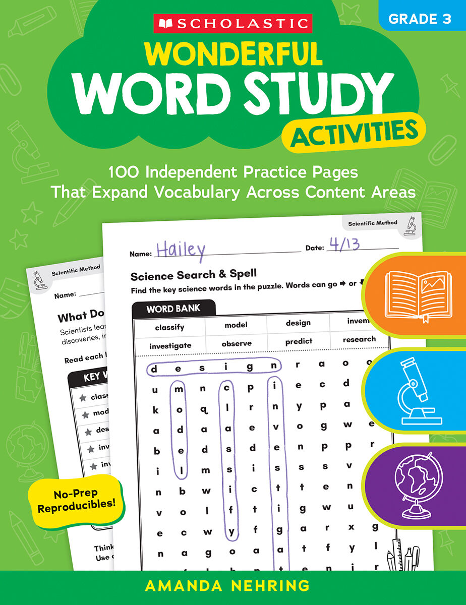 Wonderful Word Study Activities: Grade 3