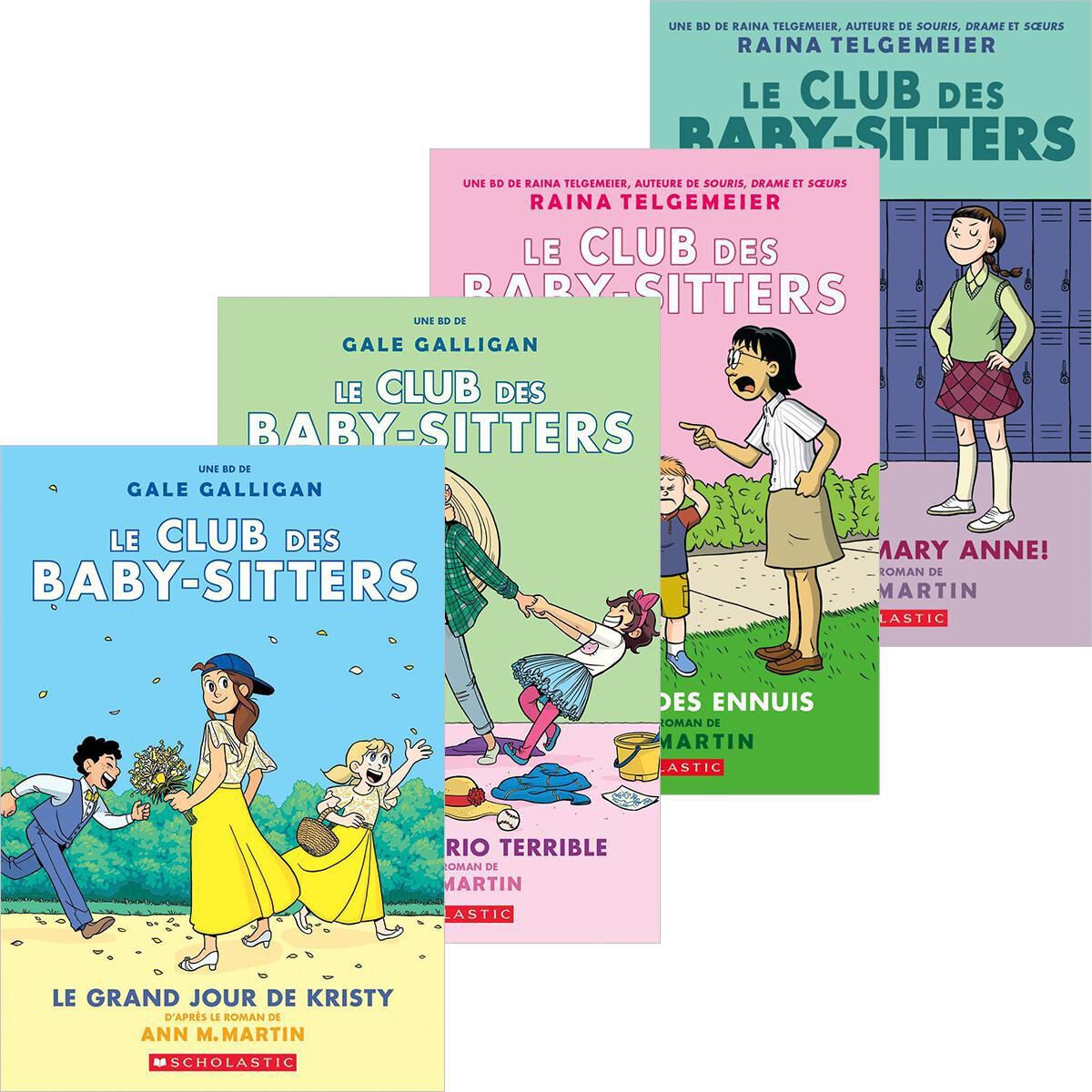  Collection Le Club des Baby-Sitters: Tomes 1 &agrave; 6 