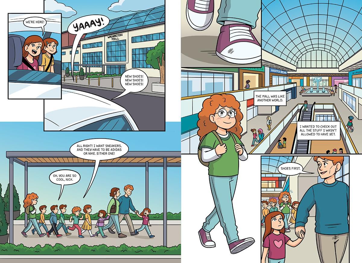 Thumbnail 3 The Baby-Sitters Club&reg; Graphic Novel #17: Mallory and the Trouble with Twins 