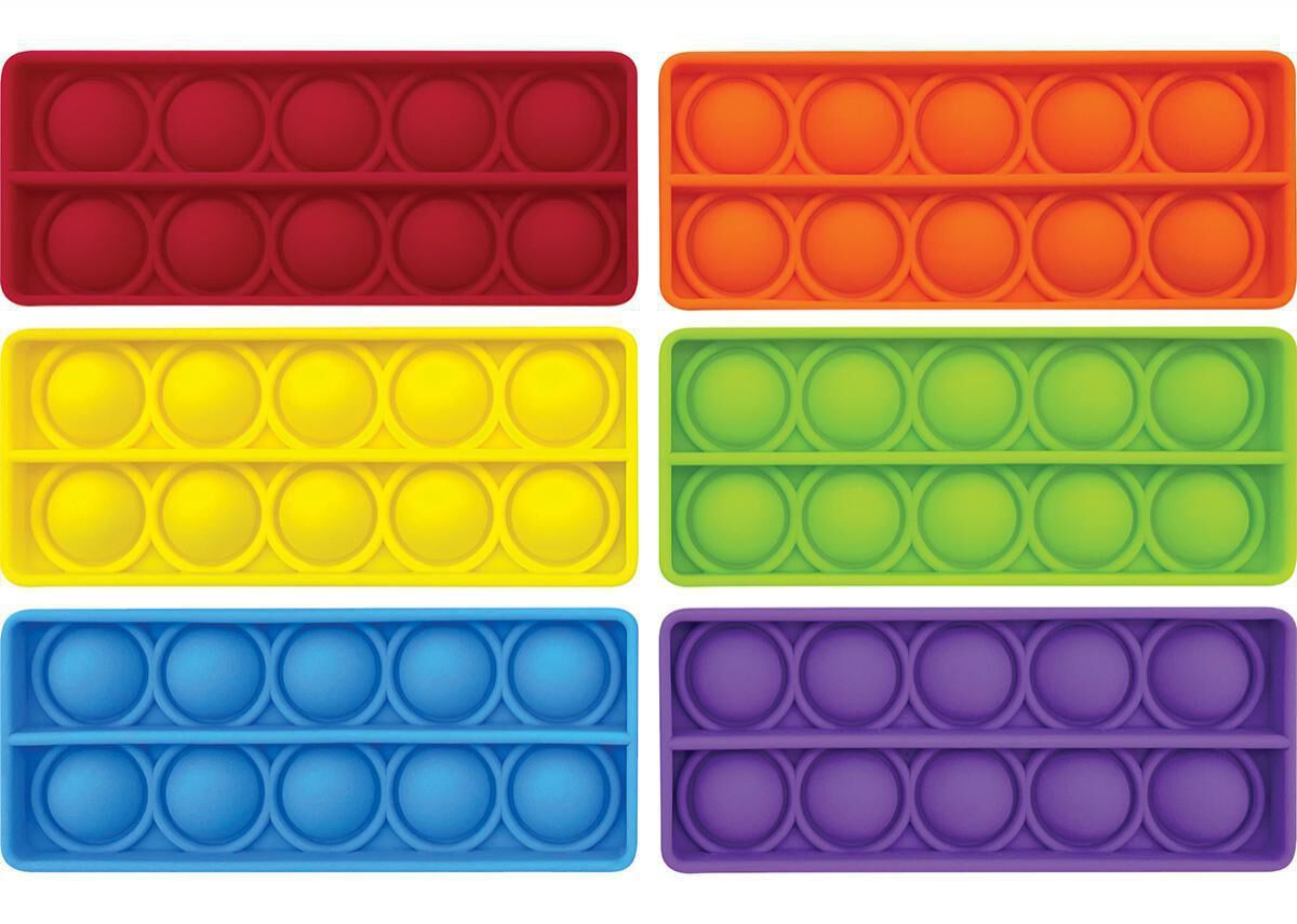 Push and Pop Bubble Ten Frames