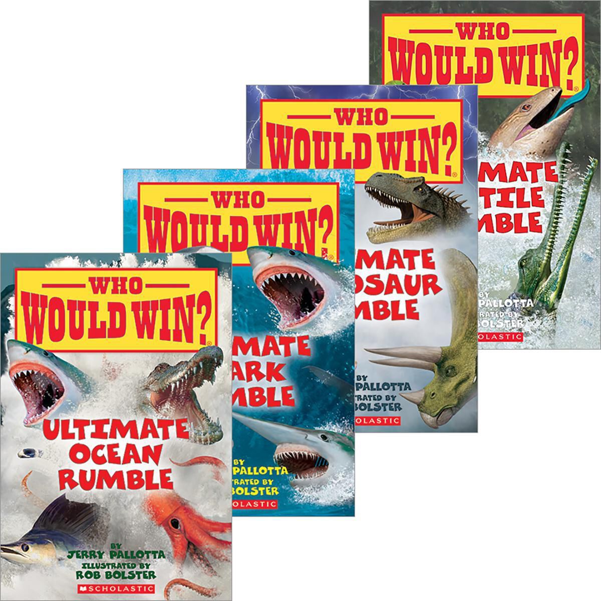 SCHOLASTIC】Who Would Win? 6冊セット 洋書