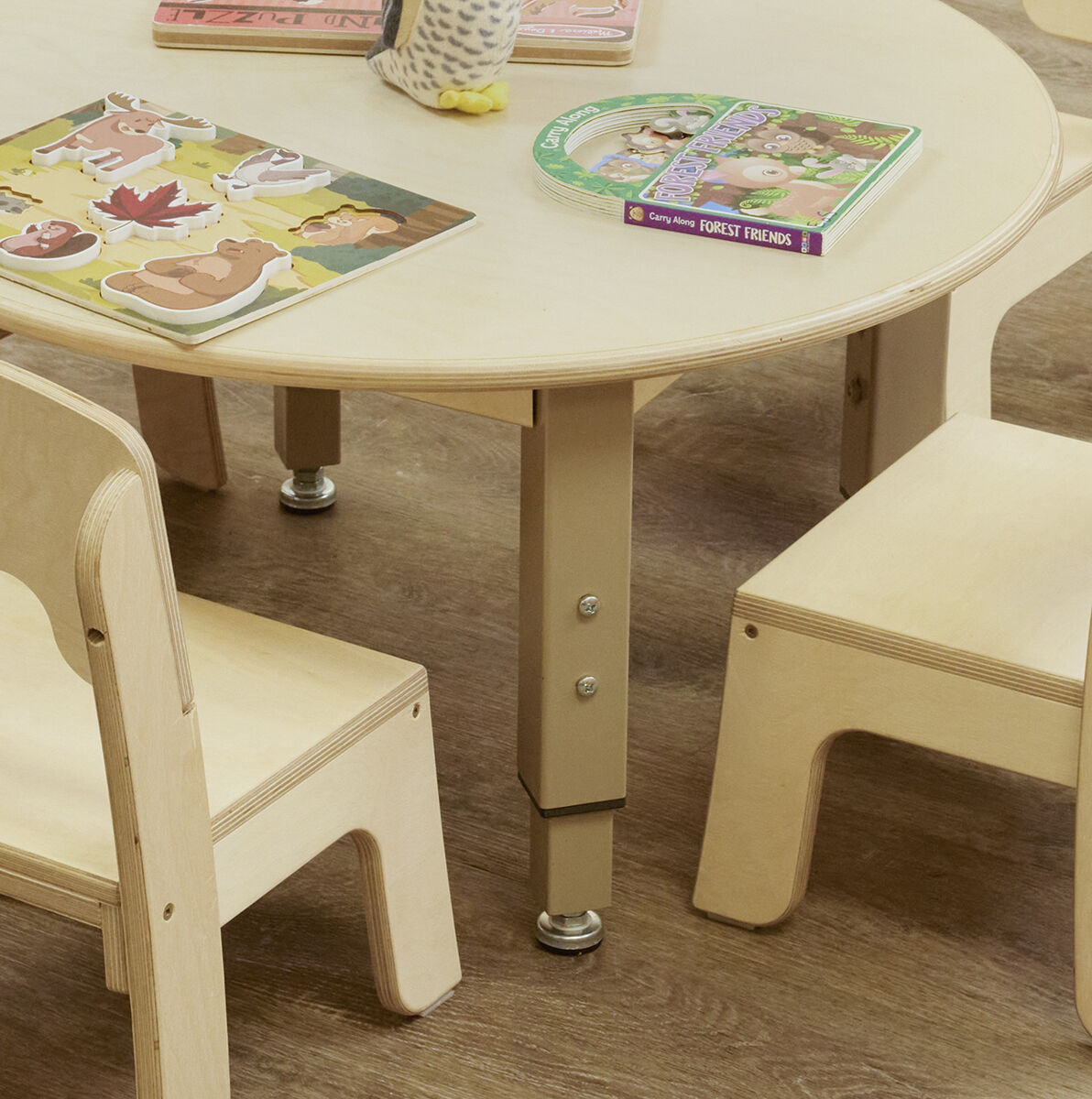 Thumbnail 2Seoras Adjustable Activity Table with Casters