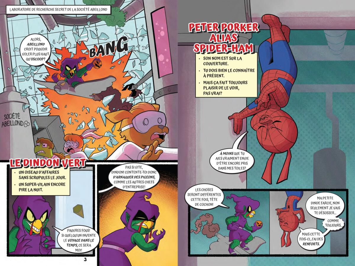 Thumbnail 2 Marvel : Spider-Ham : Un voyage temporel 