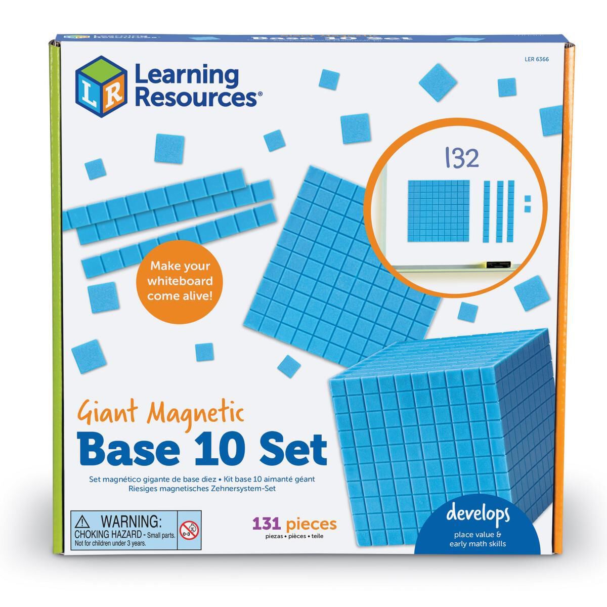 Cubes d&eacute;cimaux magn&eacute;tiques