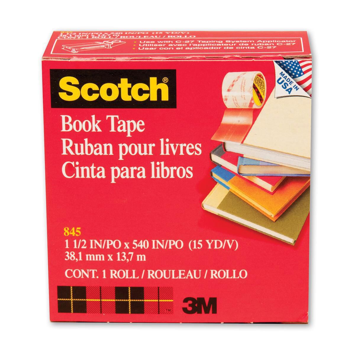  Ruban pour livres Scotch&reg; 