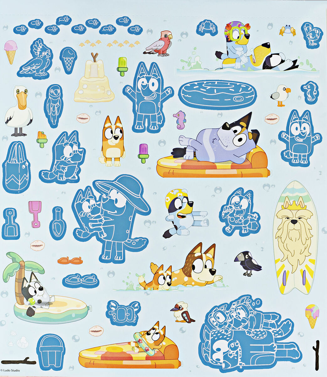 Thumbnail 2Bluey: Scratch N' Color Pad - Tablette Gratter et colorier