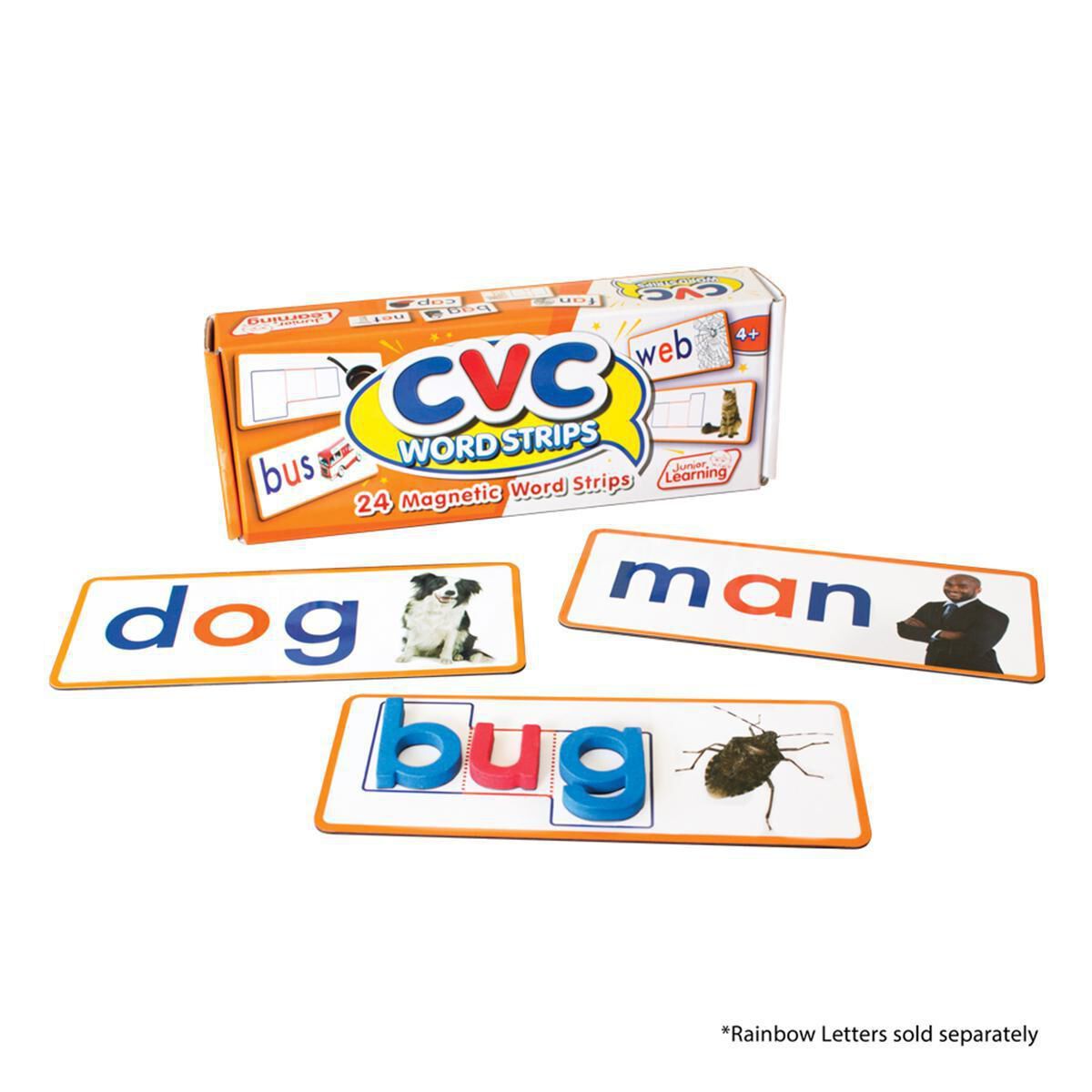 Thumbnail 3CVC Magnetic Word Strips