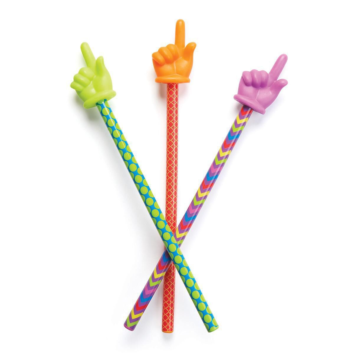 Patterned Hand Pointer 3-Pack