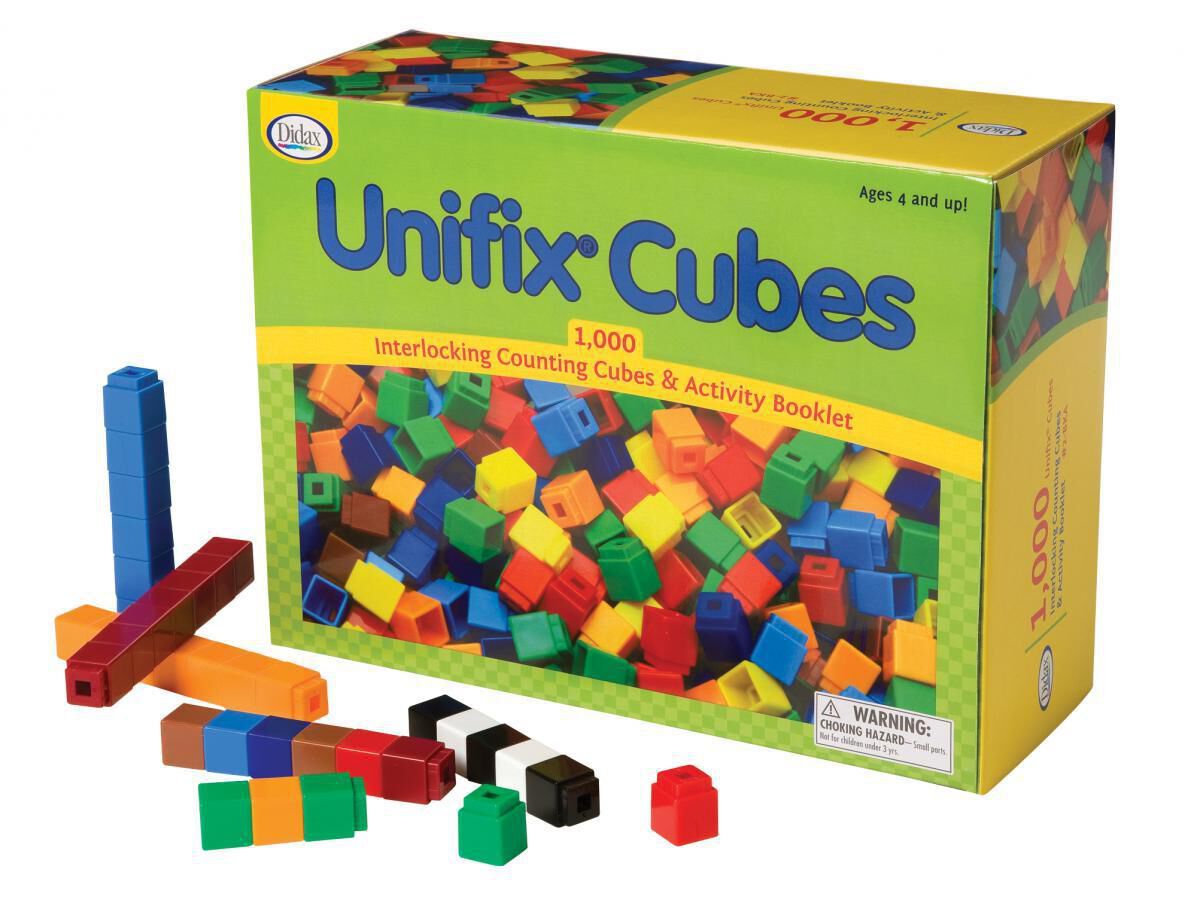  Cubes Unifix (1000) 